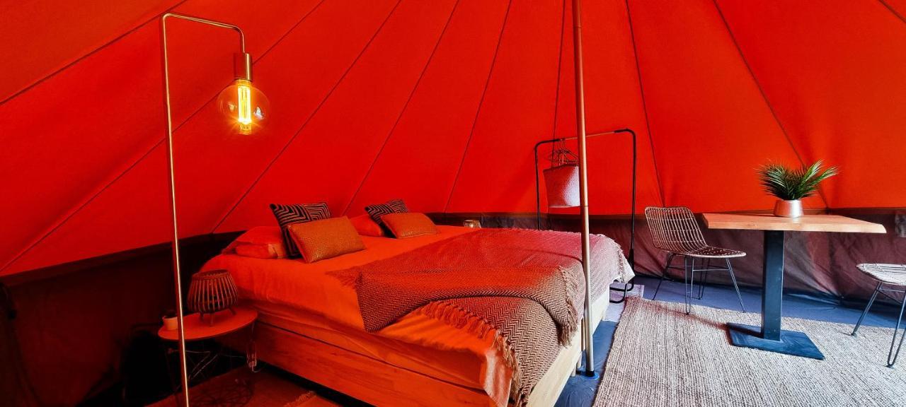 Fiertelmeers Boutique Glamping Hotel Ronse Exterior foto