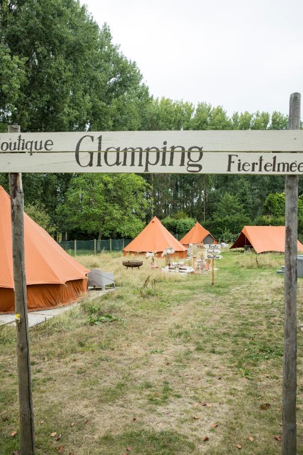 Fiertelmeers Boutique Glamping Hotel Ronse Exterior foto